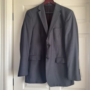 Gino Valentino Milano Mens Size‎ 40L Australian Wool/Silk Zegna Super Blazer